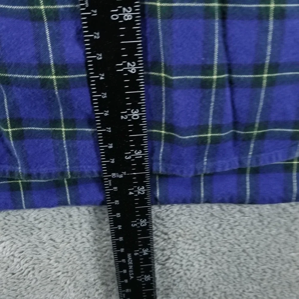 Polo Ralph‎ Lauren Shirt Mens 3XB Blue Plaid Button Up Long Sleeve Classic Fit